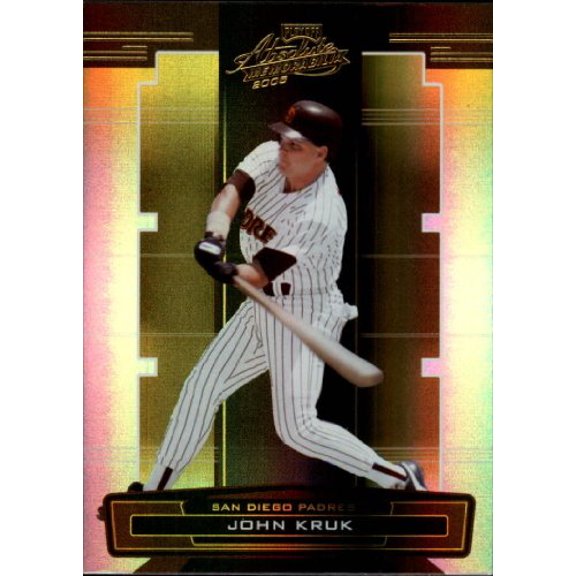 2005 Absolute Memorabilia #139 John Kruk MLB Baseball Trading Card