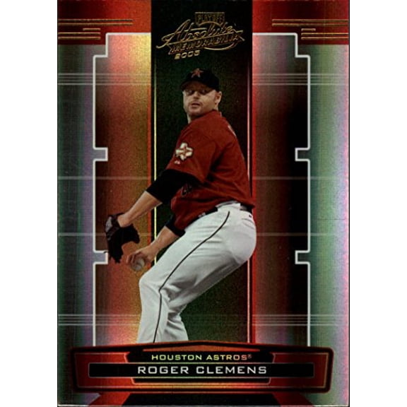 2005 Absolute Memorabilia #182 Roger Clemens MLB Baseball Trading Card