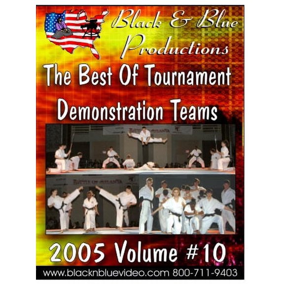 2005 Best Tournament Karate Demos Kata #10 DVD 2 hours -VO5508A