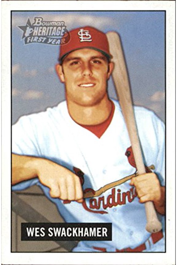 2005 Bowman Heritage Mini #238 Wes Swackhamer MLB Baseball Trading Card