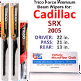 thumbnail image 1 of 2005 Cadillac SRX Performance Beam Wipers (Set of 3) w/Rear Wiper, 1 of 3