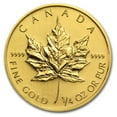 thumbnail image 1 of 2005 Canada 1/4 oz Gold Maple Leaf BU, 1 of 2