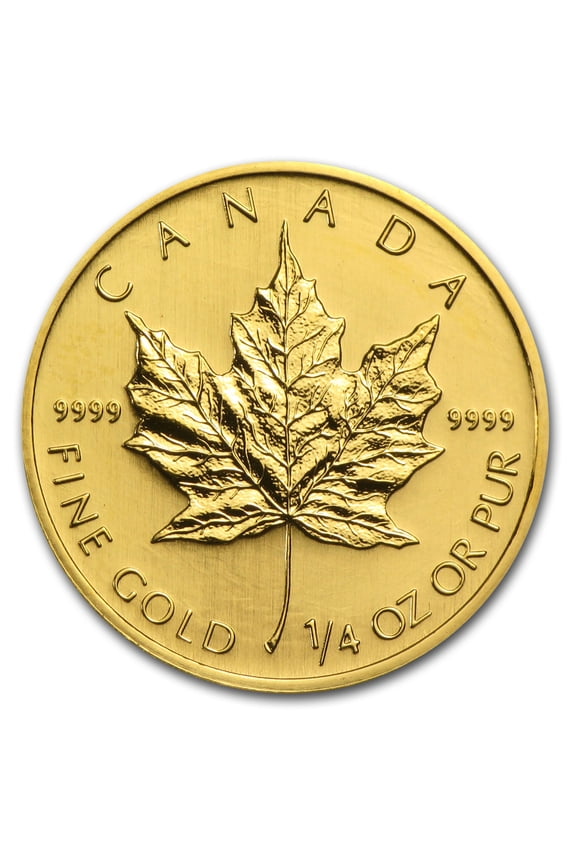 2005 Canada 1/4 oz Gold Maple Leaf BU