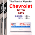 thumbnail image 1 of 2005 Chevrolet Astro Wiper Blades (Set of 2), 1 of 3