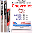 thumbnail image 1 of 2005 Chevrolet Aveo Beam Blade Wipers (Set of 3) w/Rear Wiper, 1 of 3