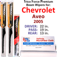 thumbnail image 1 of 2005 Chevrolet Aveo Performance Beam Wipers (Set of 3) w/Rear Wiper, 1 of 3