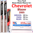 thumbnail image 1 of 2005 Chevrolet Blazer Beam Blade Wipers (Set of 3) w/Rear Wiper, 1 of 3