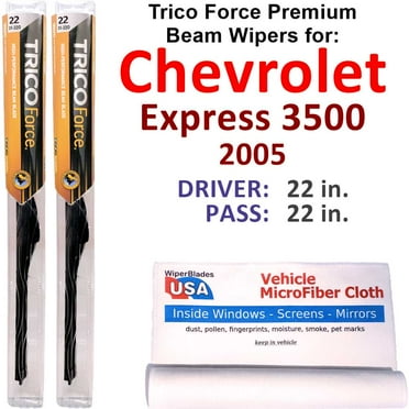2005 Chevrolet Express 3500 Performance Beam Wipers (Set of 2)