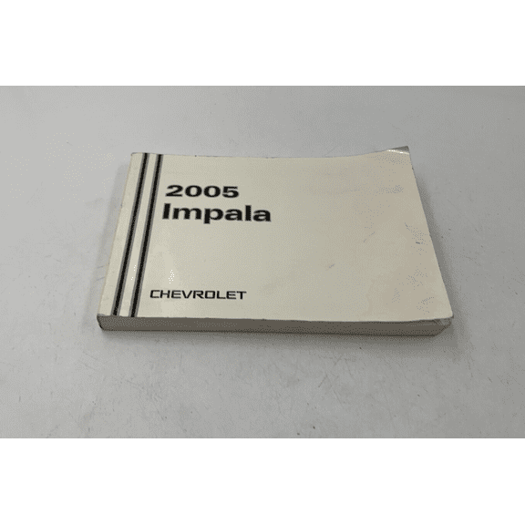 2005 Chevrolet Impala Owners Manual OEM G01B15056