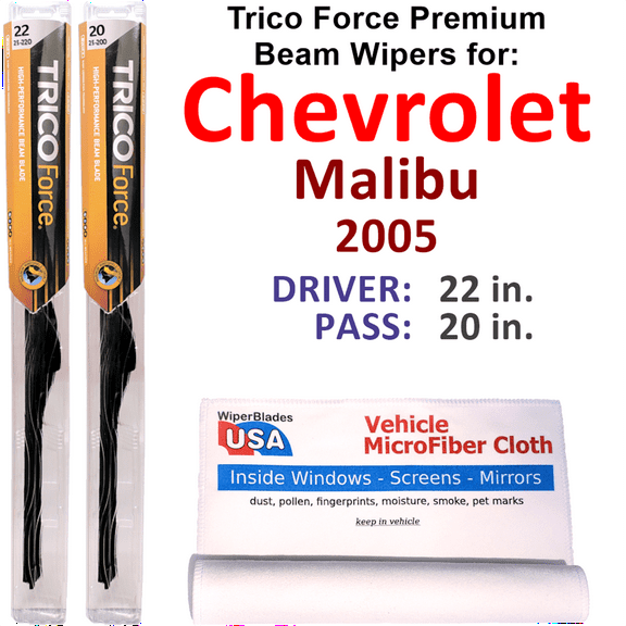 2005 Chevrolet Malibu Performance Beam Wipers (Set of 2)