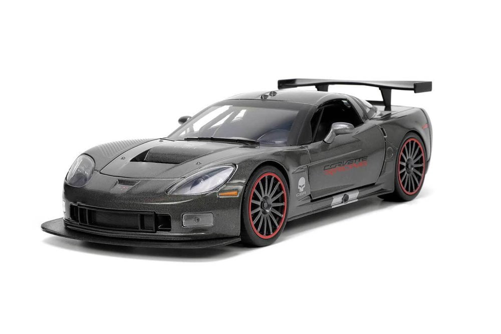 Jada Toys 2005 Chevy Corvette C6-R Bigtime Muscle Series, Dark