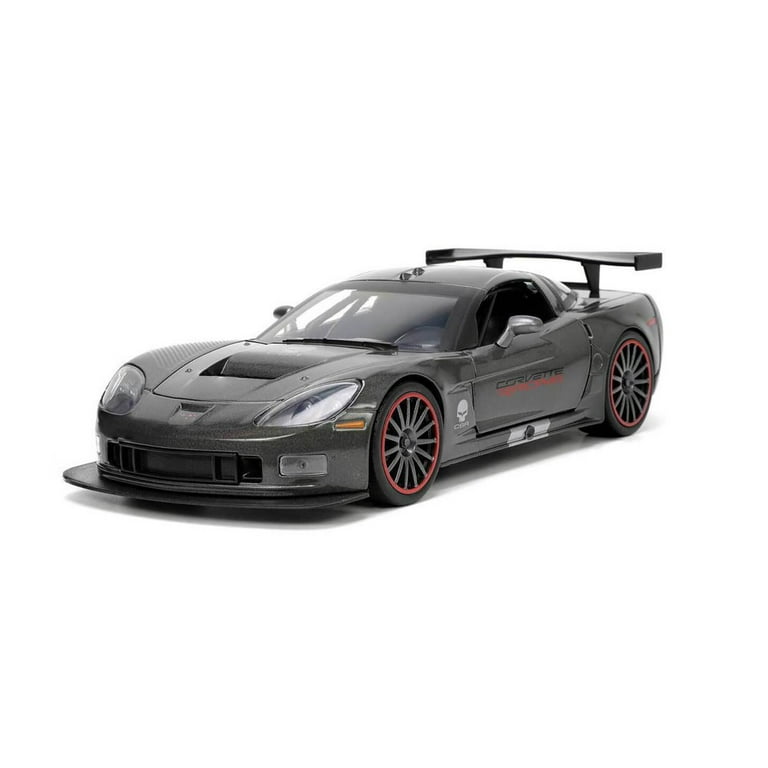 Jada Toys 2005 Chevy Corvette C6-R Bigtime Muscle Series, Dark