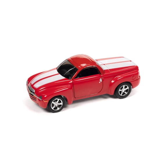 2005 Chevy SSR, Red - Johnny Lightning JLSP279/24B - 1/64 Scale Diecast Model Car
