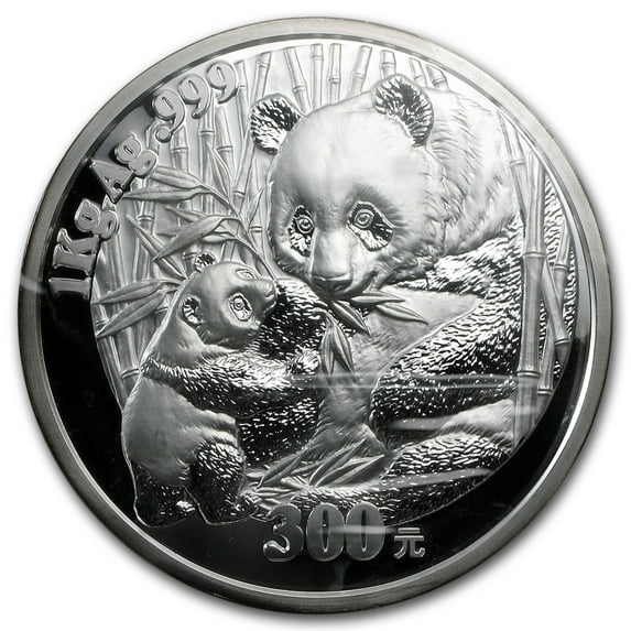 2005 China 1 kilo Silver Panda Proof (w/Box & COA)