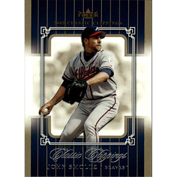 2005 Classic Clippings #15 John Smoltz MLB Baseball Trading Card