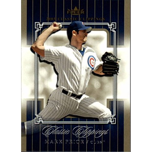 2005 Classic Clippings #29 Mark Prior MLB Baseball Trading Card