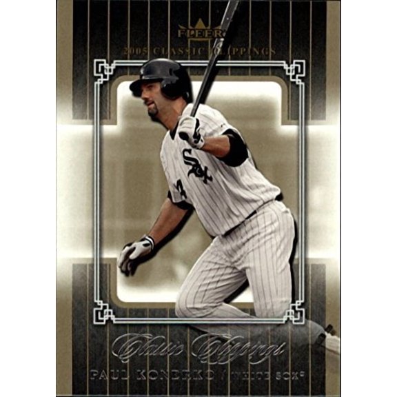 2005 Classic Clippings #34 Paul Konerko MLB Baseball Trading Card