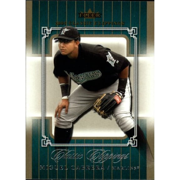 2005 Classic Clippings #35 Miguel Cabrera MLB Baseball Trading Card