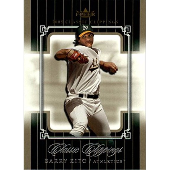 2005 Classic Clippings #70 Barry Zito MLB Baseball Trading Card