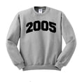 thumbnail image 1 of 2005 College Style Sweatshirt Unisex X-Large Grey, 1 of 5