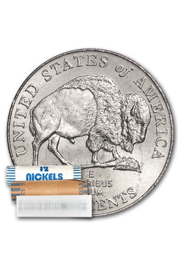 2005-D American Bison Nickel 40-coin Roll BU
