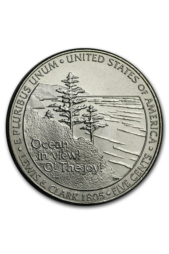 2005-D Jefferson Nickel Ocean in View BU