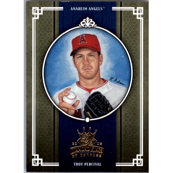 2005 Diamond Kings #10 Troy Percival MLB Baseball Trading Card