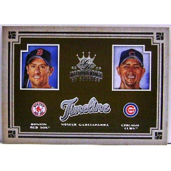 2005 Diamond Kings Timeline #24 N.Garciaparra Sox-Cubs MLB Baseball Trading Card