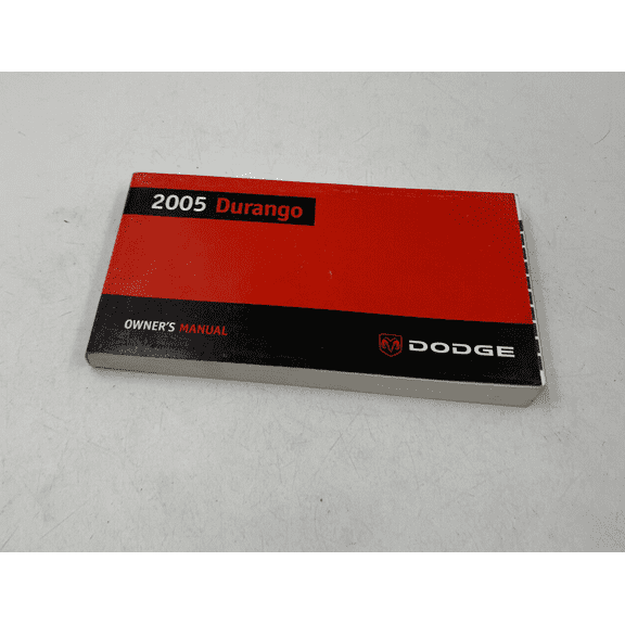 2005 Dodge Durango Owners Manual Handbook OEM G01B30056