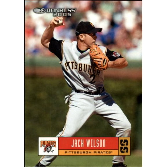 2005 Donruss #303 Jack Wilson MLB Baseball Trading Card