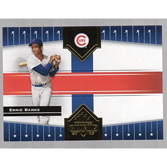 2005 Donruss Champions #255 Ernie Banks MLB Baseball Trading Card