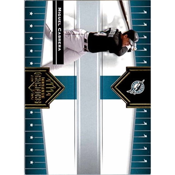 2005 Donruss Champions #358 Miguel Cabrera MLB Baseball Trading Card
