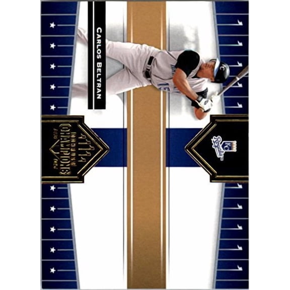 2005 Donruss Champions #7 Carlos Beltran Royals MLB Baseball Trading Card