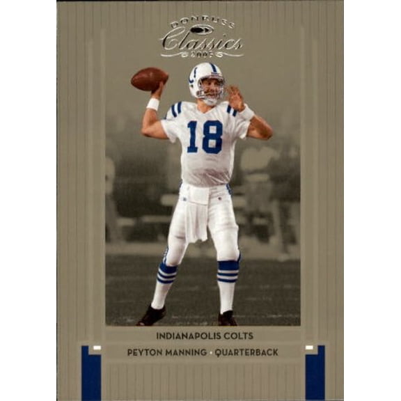 2005 Donruss Classics #42 Peyton Manning NFL Football Trading Card