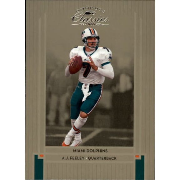 2005 Donruss Classics #50 A.J. Feeley NFL Football Trading Card