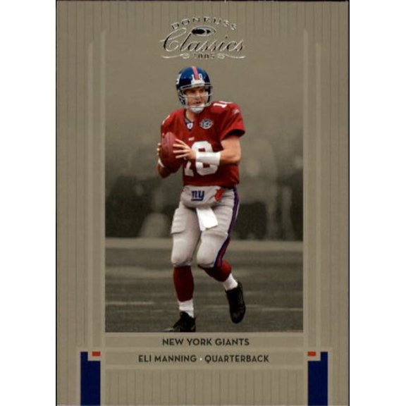 2005 Donruss Classics #62 Eli Manning NFL Football Trading Card