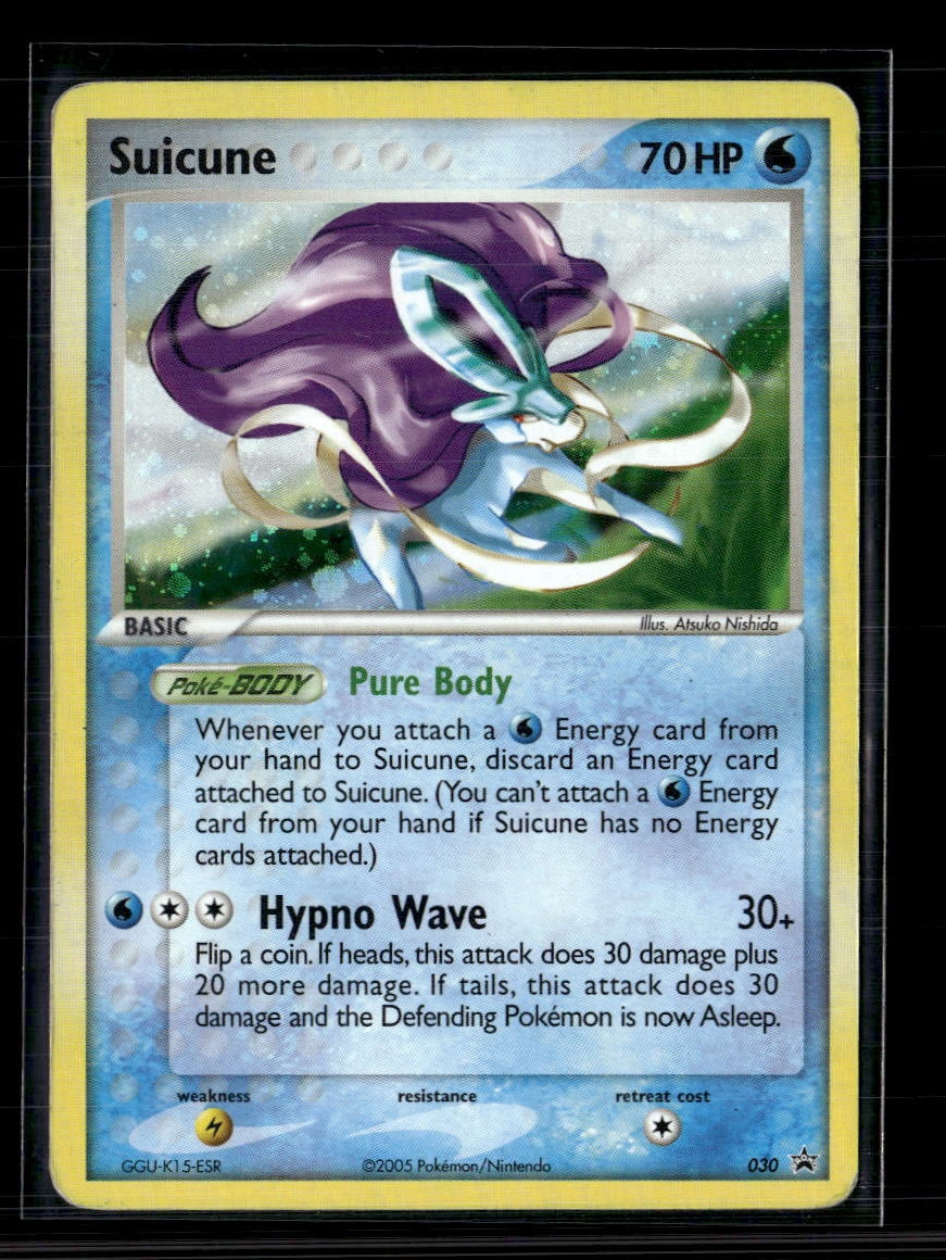 Suicune Pokemon Card