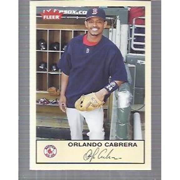 2005 Fleer Tradition #184 Orlando Cabrera MLB Baseball Trading Card
