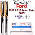 thumbnail image 1 of 2005 Ford F350 F-350 Super Duty Performance Beam Wipers (Set of 2), 1 of 3