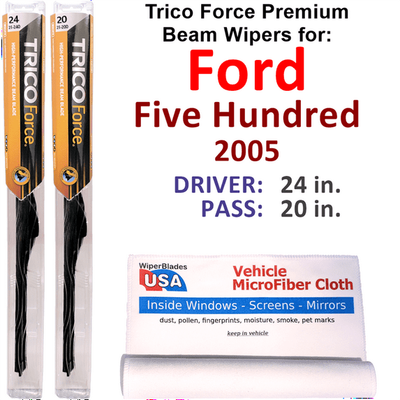 2005 Ford Five Hundred Performance Beam Wipers (Set of 2)