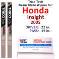 thumbnail image 1 of 2005 Honda Insight Beam Blade Wipers (Set of 2), 1 of 3