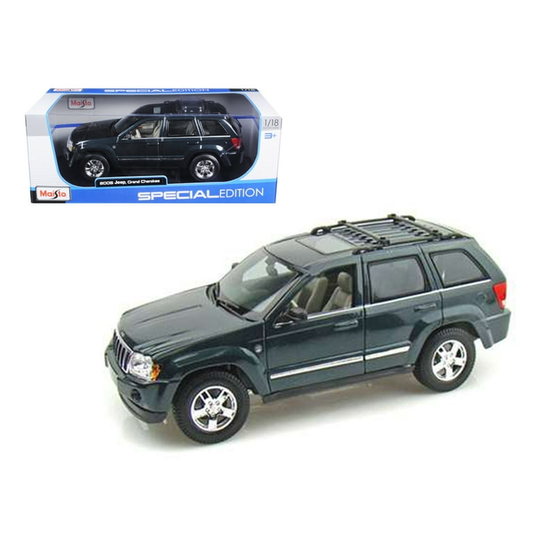 2005 Jeep Grand Cherokee Maistoダイキャスト rare Maisto 2005 JEEP GRAND CHEROKEE SUV☀dark green