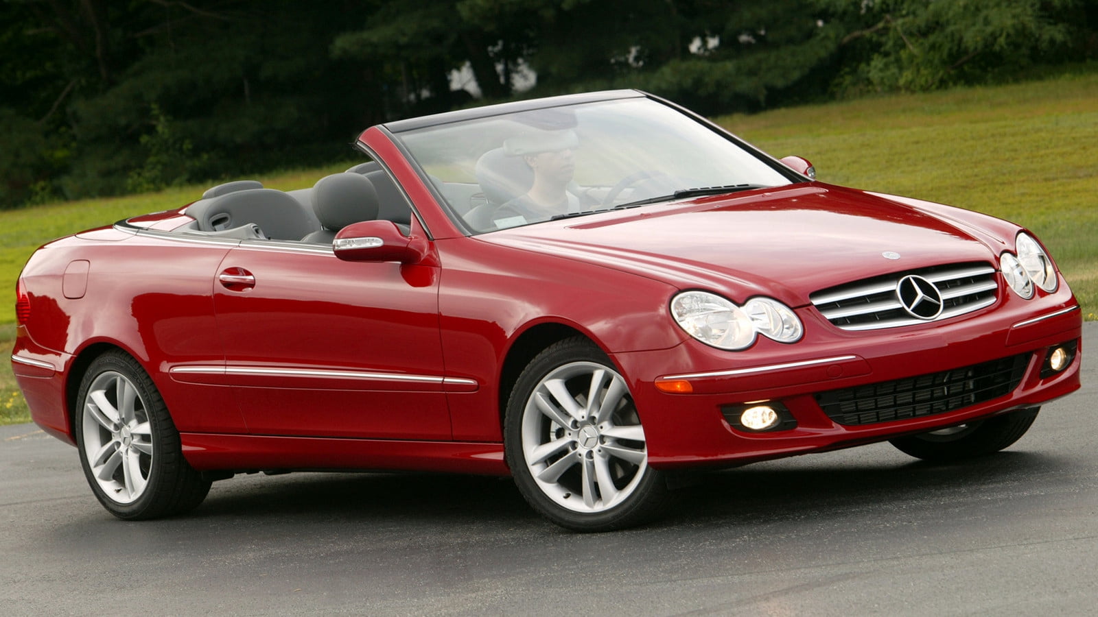 2005 Mercedes Benz CLK Class Cabriolet US Car - 20x30 Inch Glossy ...