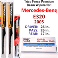 thumbnail image 1 of 2005 Mercedes-Benz E320 Performance Beam Wipers (Set of 3) w/Rear Wiper, 1 of 3