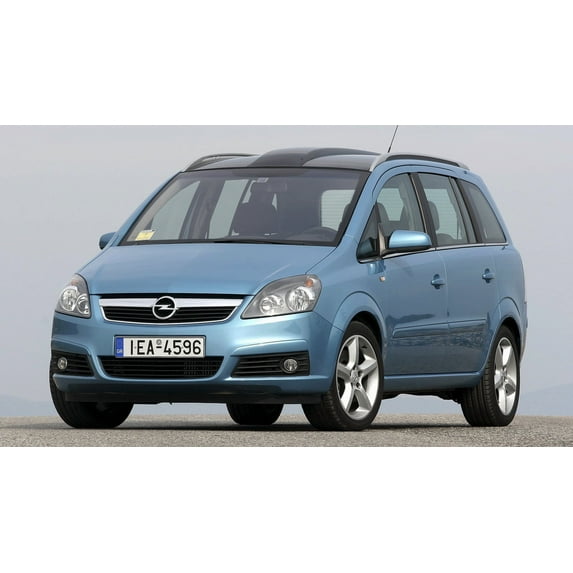 2005 Opel Zafira - 24x36 Inch Laminated Poster - Stunning Detail and Bold Colors