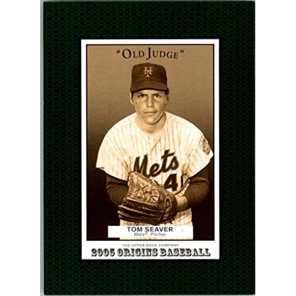 2005 Origins Old Judge #115 Tom Seaver RET MLB Baseball Trading Card