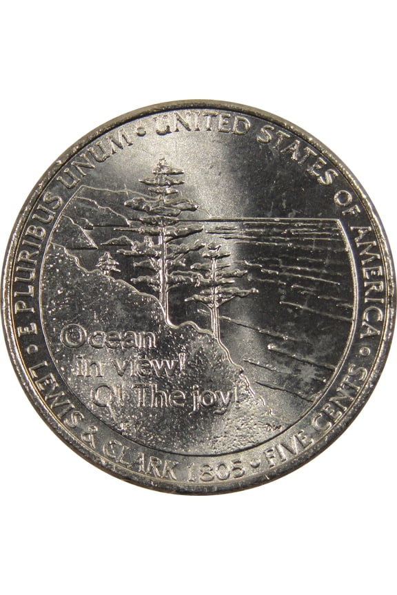 2005 P Ocean in View Jefferson Nickel BU Uncirculated 5c Coin