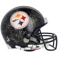thumbnail image 1 of 2005 Pittsburgh Steelers Super Bowl Champs Team Signed Game Helmet Beckett COA, 1 of 11