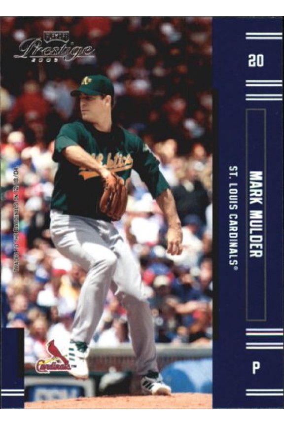 2005 Playoff Prestige #120 Mark Mulder MLB Baseball Trading Card