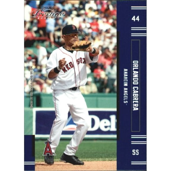 2005 Playoff Prestige #82 Orlando Cabrera MLB Baseball Trading Card